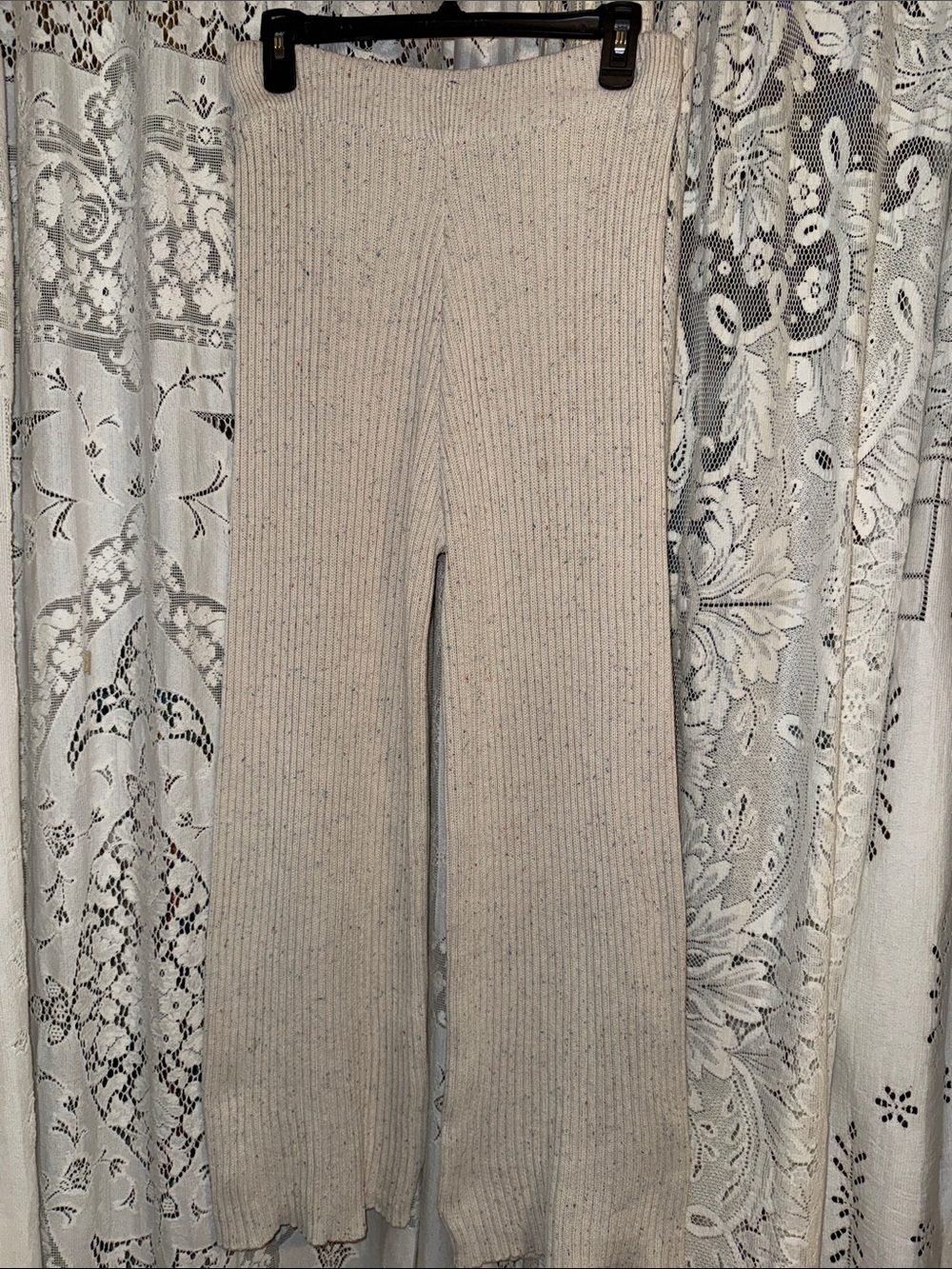 OAT sprinkle knit‎ ribbed pants